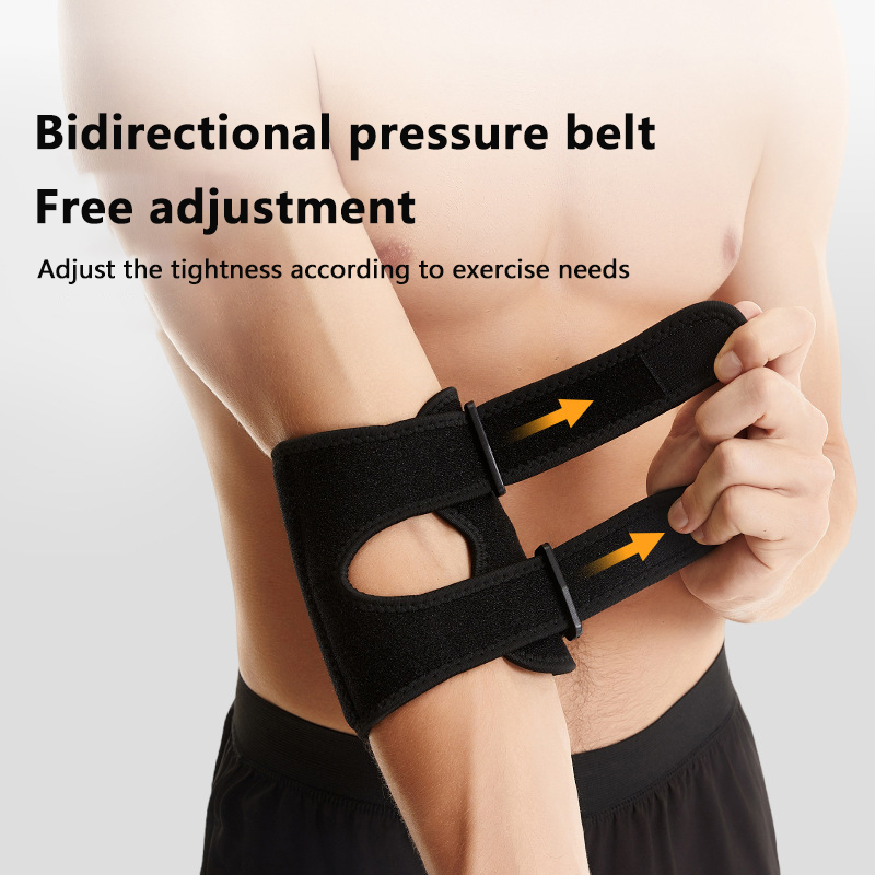Tennis Elbow Brace - 1 szt. Regulowany stabilizator łokcia, orteza