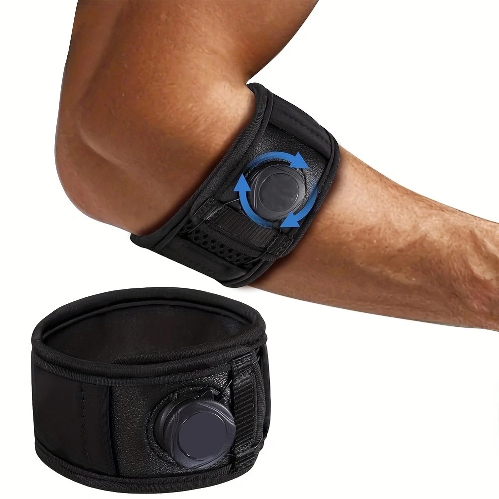 Tennis Elbow Brace - 1 szt. Regulowany stabilizator łokcia na