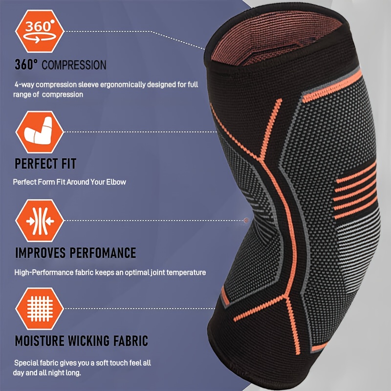 1 szt. Elastyczna opaska na ło – Tennis Elbow Brace recenzja i cena