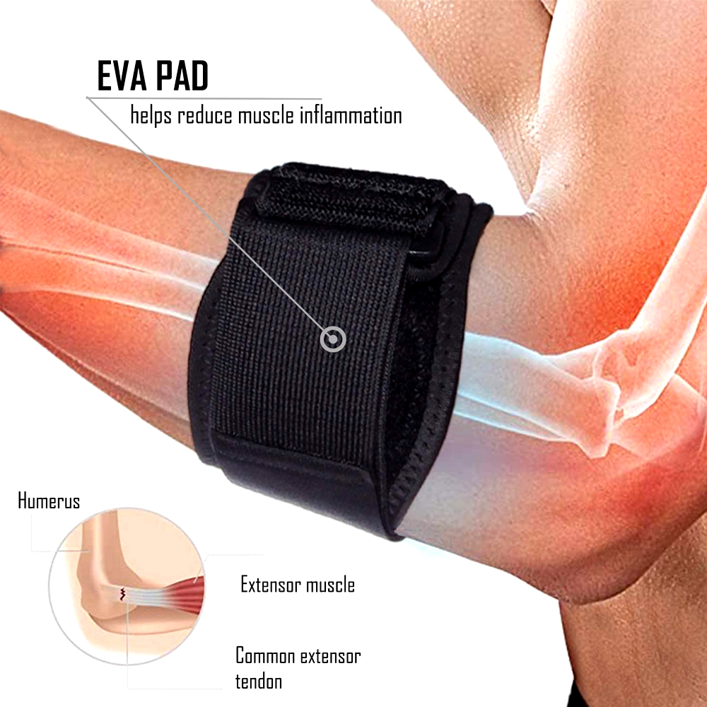 1 szt. Regulowany pasek kompre – Tennis Elbow Brace recenzja i cena